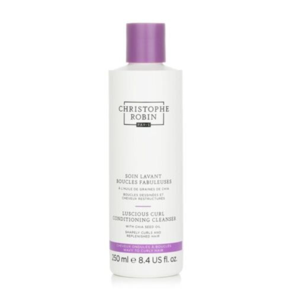 Christophe Robin Christophe Robin, Luscious Curl, Chiasamenöl, Haarshampoo, Lockendefinition, 250 ml Regular
