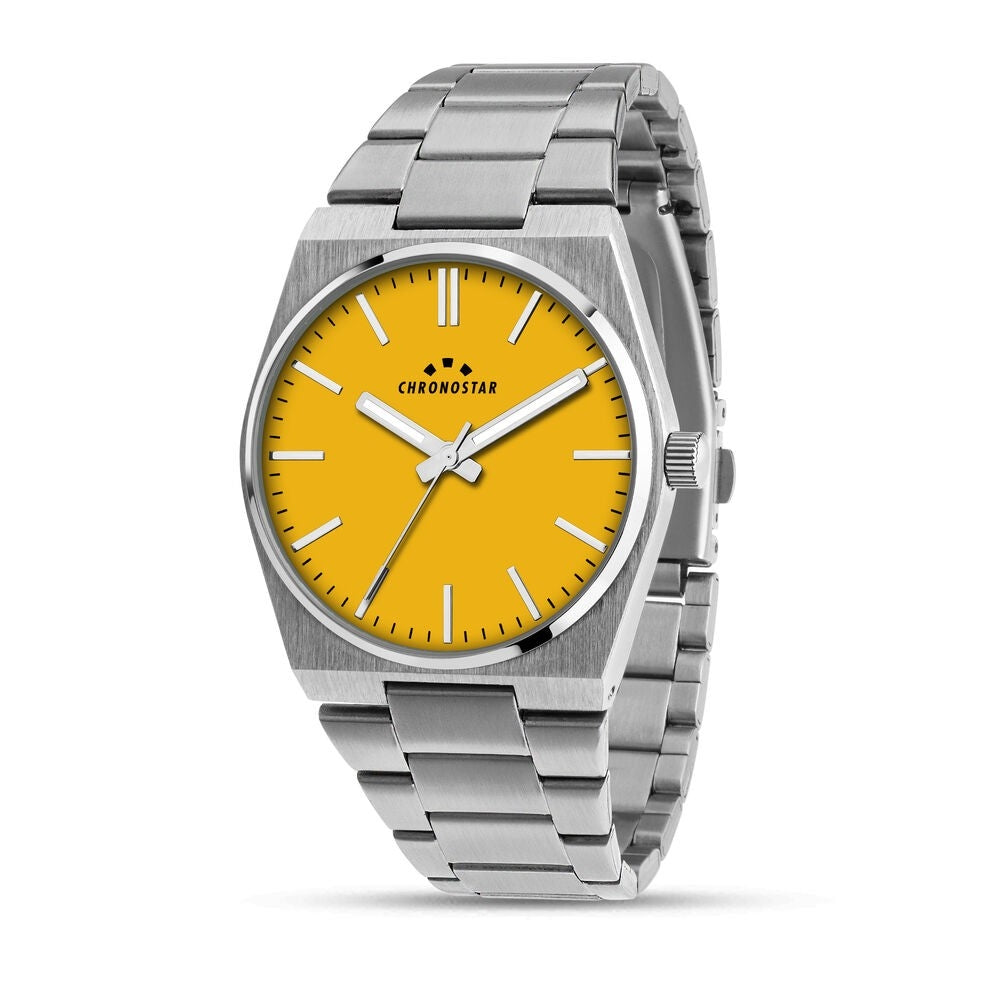 CHRONOSTAR R3753315002 Only Time Armbanduhr 40 mm Silber