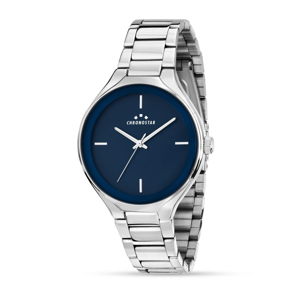 CHRONOSTAR R3753320002 Only Time Armbanduhr Silber