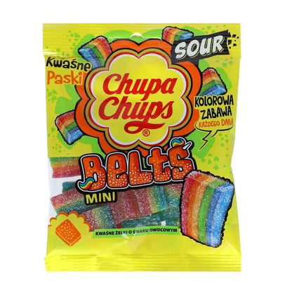 Chupa Chups Belts Mini Sour 90g - Candyshop.ch