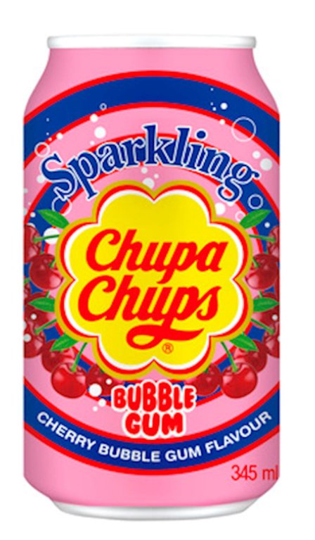 Chupa Chups Cherry Bubble Gum 345ml - Candyshop.ch