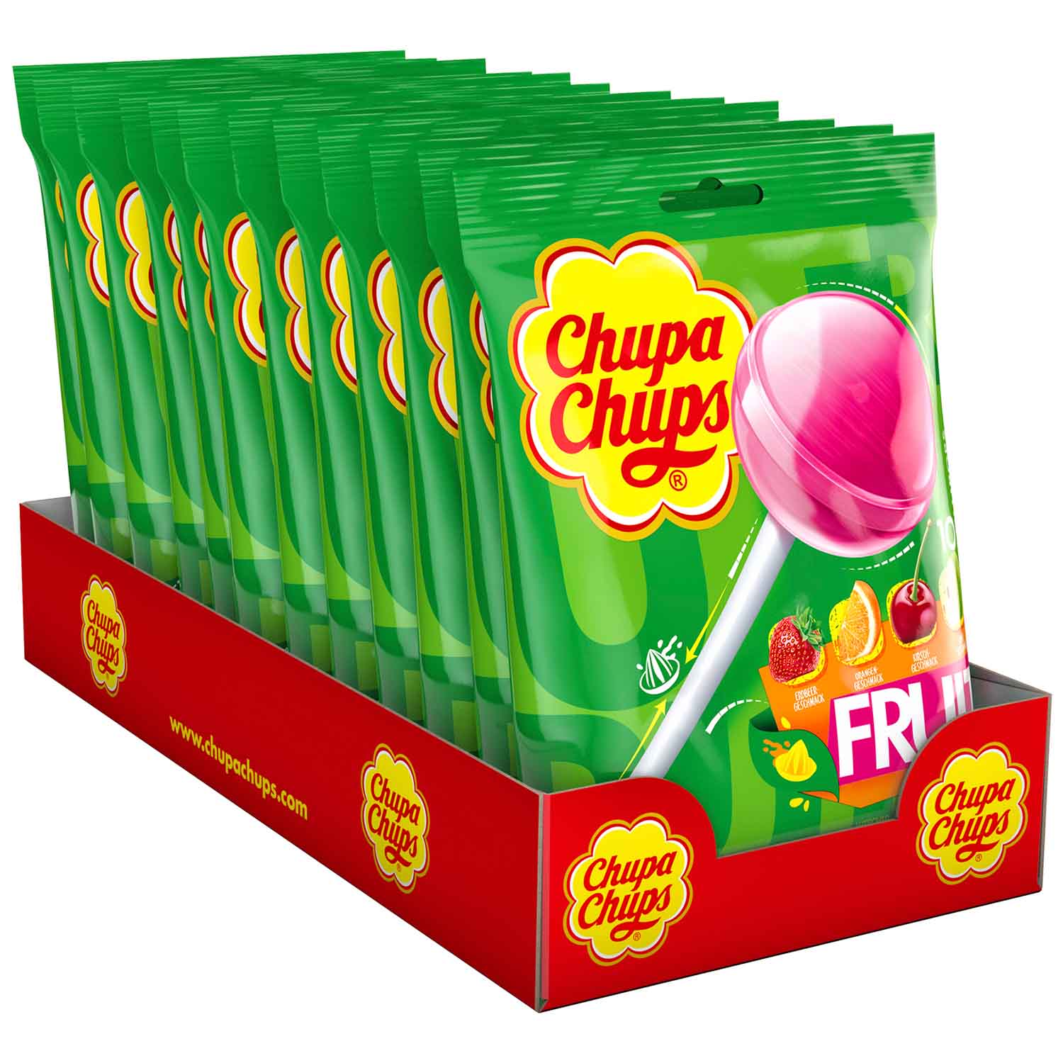 Chupa Chups Fruit 10er - Candyshop.ch