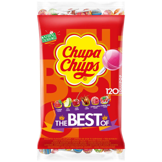Chupa Chups "The Best Of" 120er Lollis - Candyshop.ch
