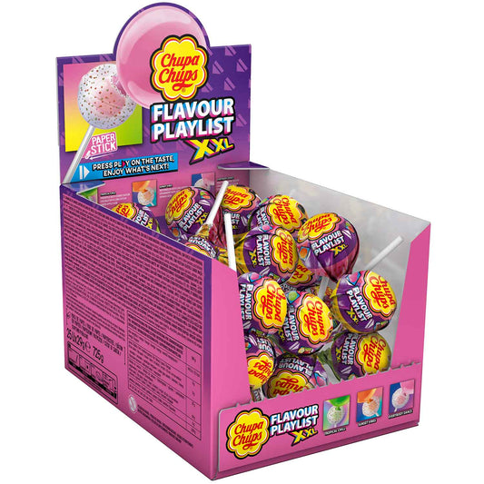 Chupa Chups XXL Flavour Playlist 25x29g - Candyshop.ch