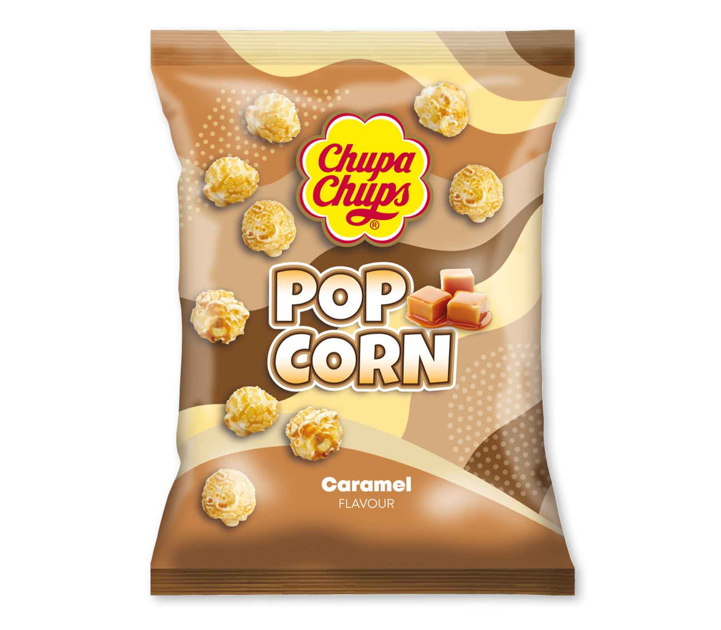 Chupa Chups Popcorn Caramel 90g Popcorn mit Karamellgeschmack