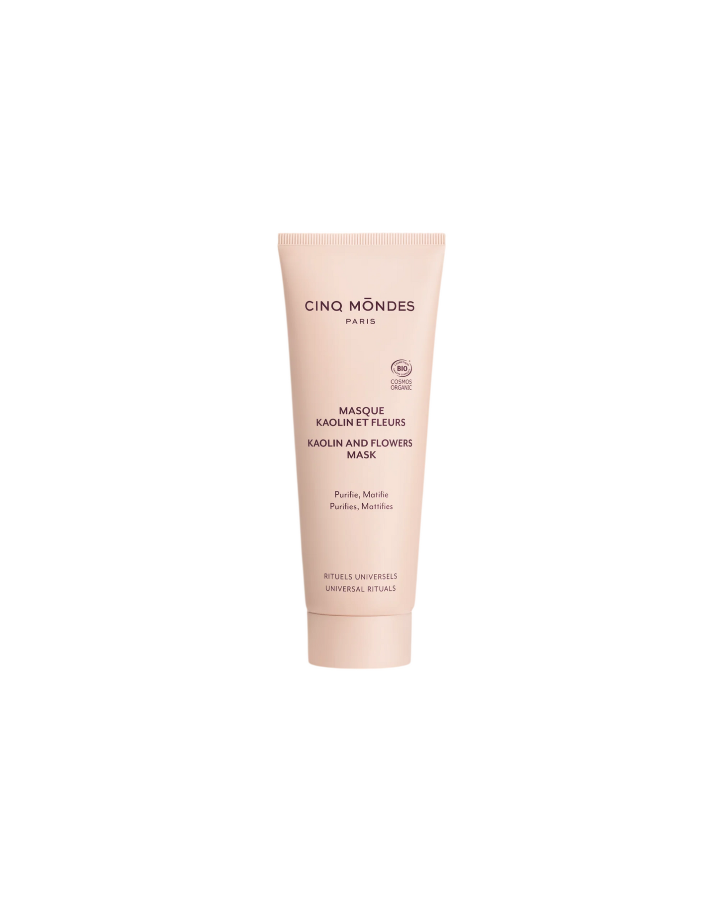 Cinq Mondes Cinq Mondes, Kaolin and Floral, Reinigung, Crememaske, Für das Gesicht, 60 ml Regular