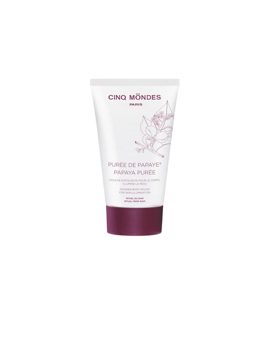 Cinq Mondes Duschgel Cinq Mondes, Puree de Papaya, Exfoliating, Shower Gel, All Skin Types, 150 ml Regular