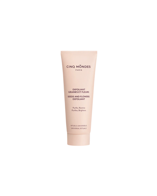 Cinq Mondes Peeling-Creme Cinq Mondes, Seeds and Flowers, Brightening, Exfoliating Cream, 60 ml Regular