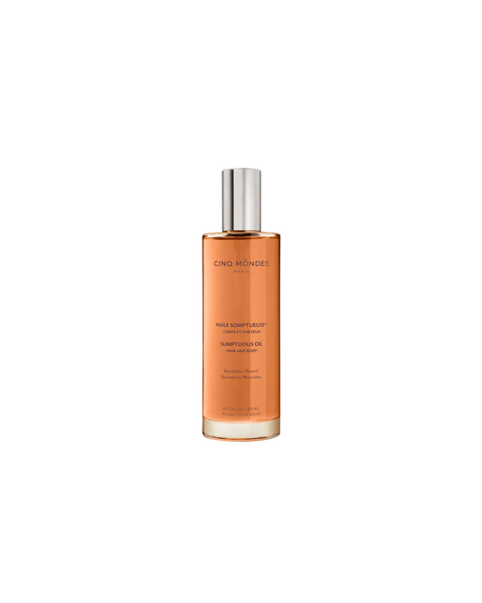 Cinq Mondes Cinq Mondes, Sumptuous, Ayurvedic Oil, Nourishing & Repairing, Trockenöl für den Körper, 100 ml Regular