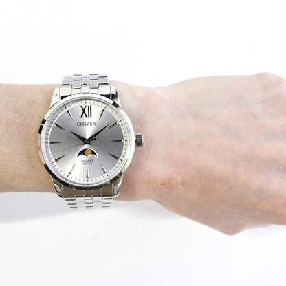 CITIZEN AK5000-54A Analoguhr Armbanduhr 42 mm ansicht-3