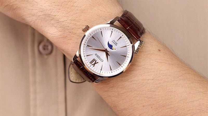 CITIZEN AK5003-05A Analoguhr Armbanduhr 42 mm ansicht-3