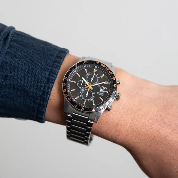 CITIZEN AN3681-57E Analoguhr Armbanduhr 44 mm ansicht-3