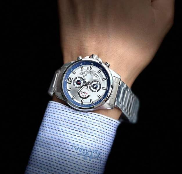 CITIZEN AN3690-56B Chronograph Armbanduhr 44 mm ansicht-3