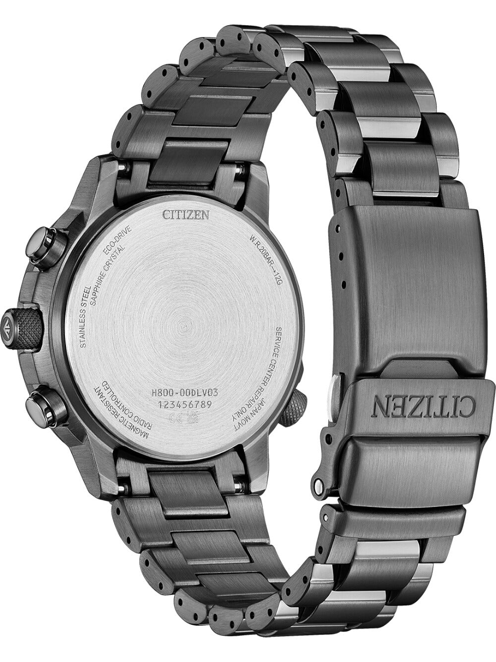 CITIZEN AT8304-57W Analoguhr Armbanduhr 43 mm ansicht-2