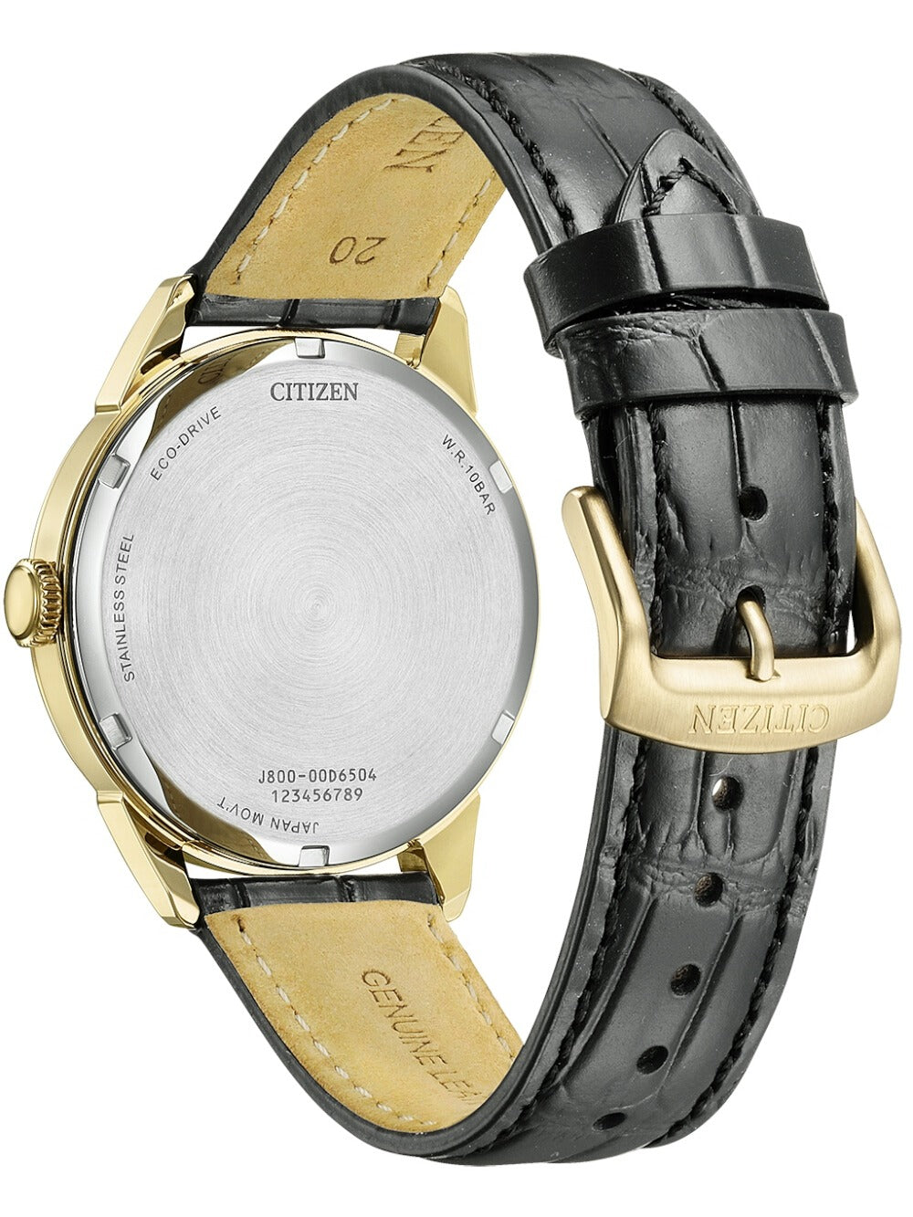 CITIZEN AW0153-04AC Analoguhr Armbanduhr 39 mm ansicht-2