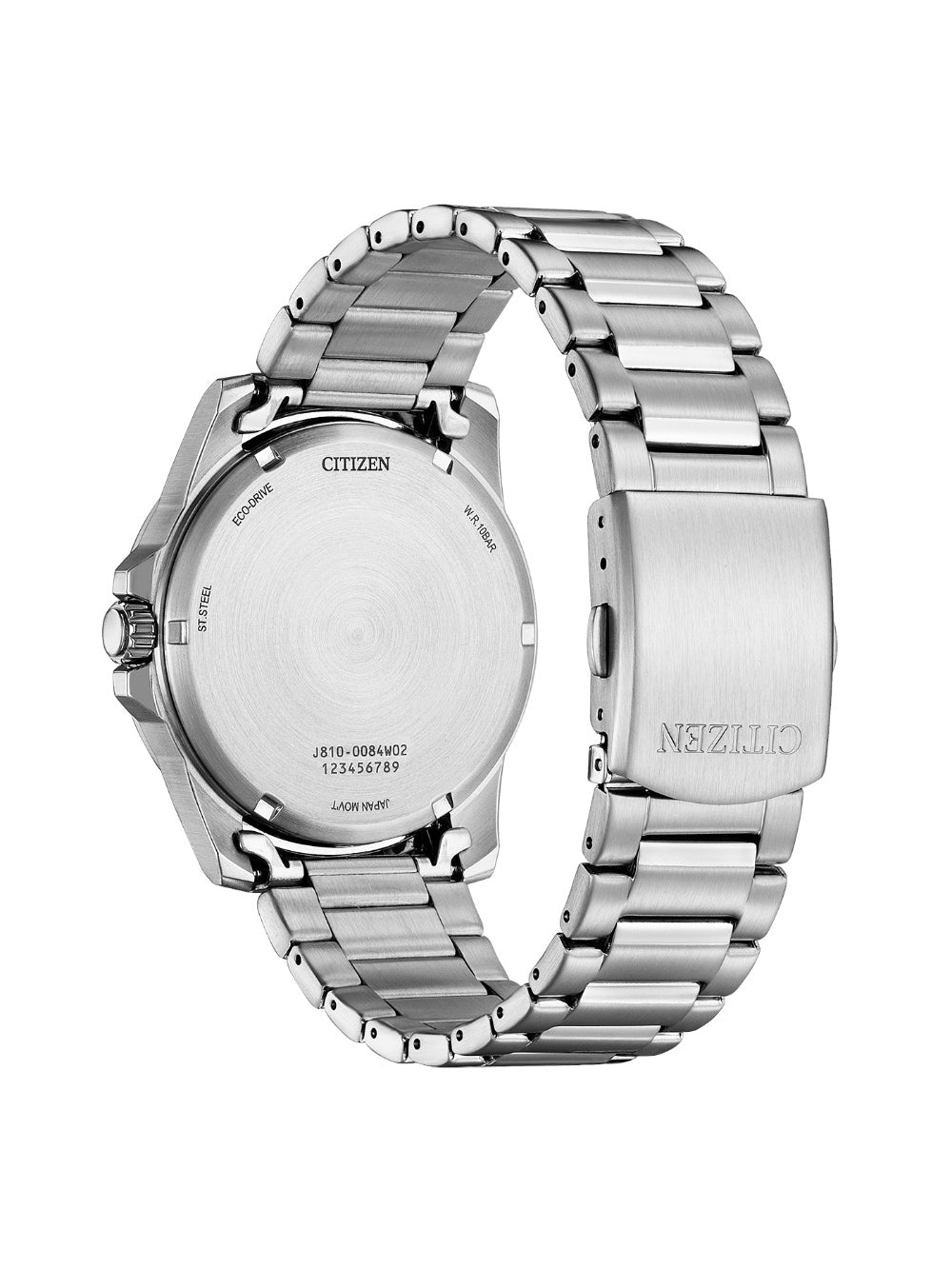 CITIZEN Herren Quarzuhr mit Datum aus Kunststoff 46 mm AW1811-82X – Detailansicht