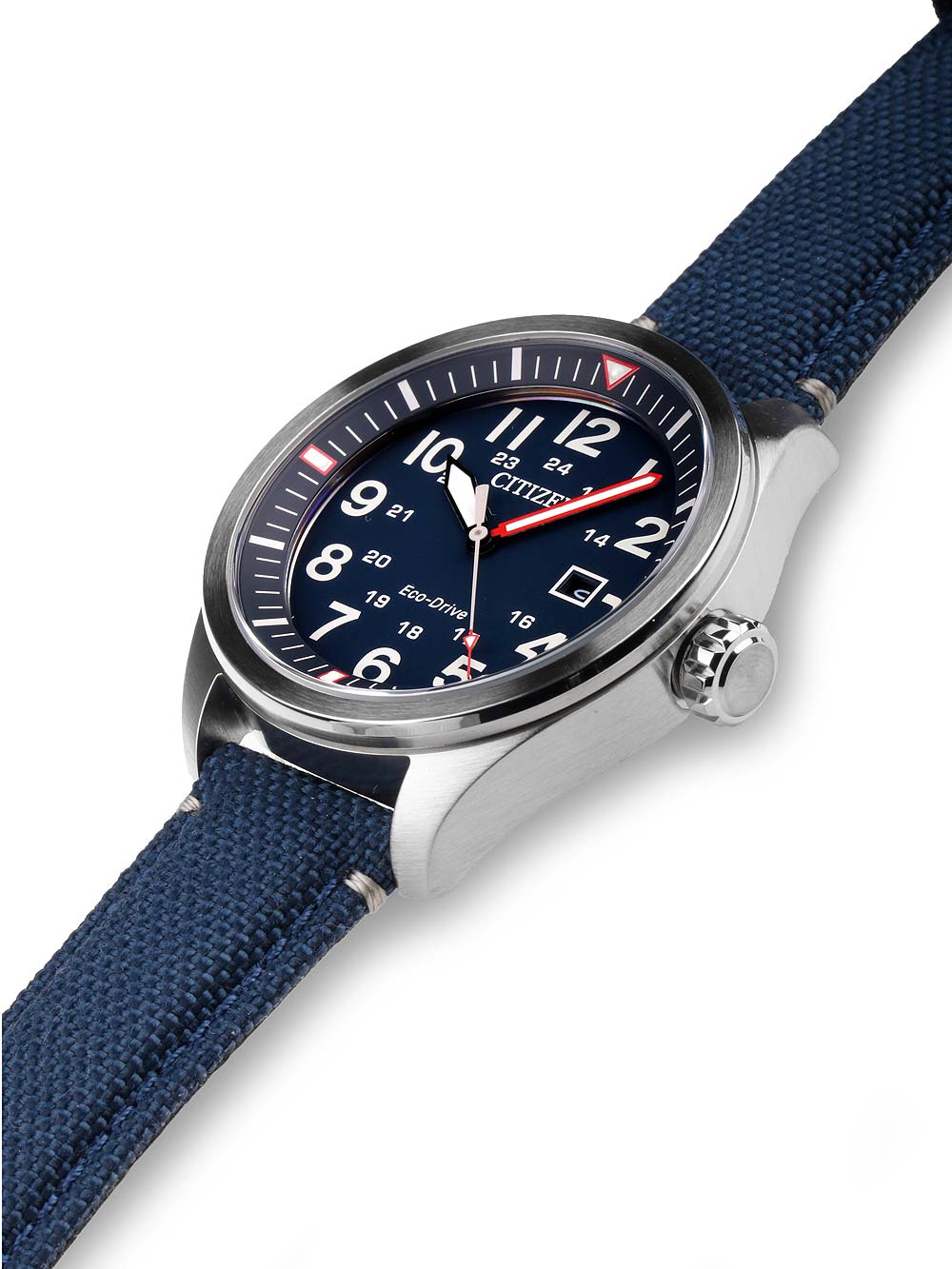 CITIZEN AW5000-16L Date Armbanduhr 42.5 mm ansicht-3