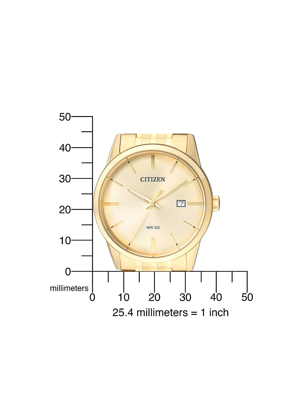 CITIZEN BI5002-57P Analoguhr Armbanduhr 46 mm ansicht-3