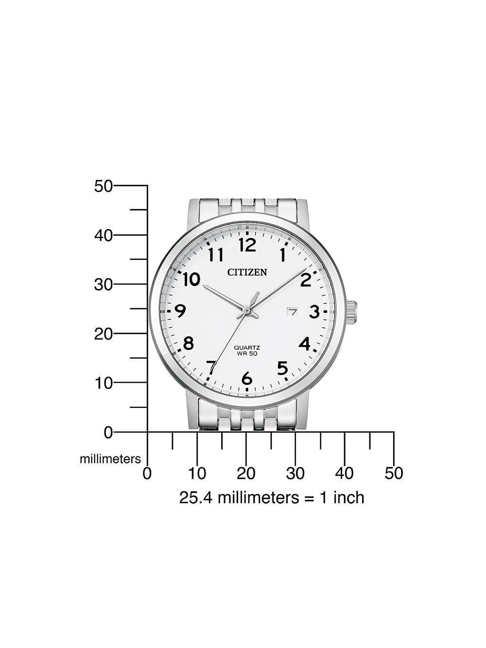 CITIZEN BI5070-57A Analoguhr Armbanduhr 46 mm ansicht-3