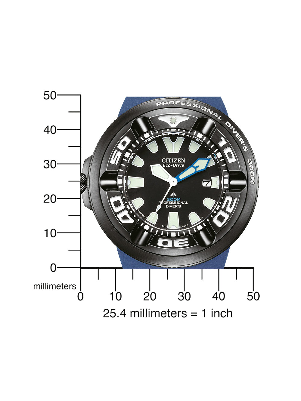 CITIZEN BJ8055-04E Analoguhr Armbanduhr 46 mm ansicht-3