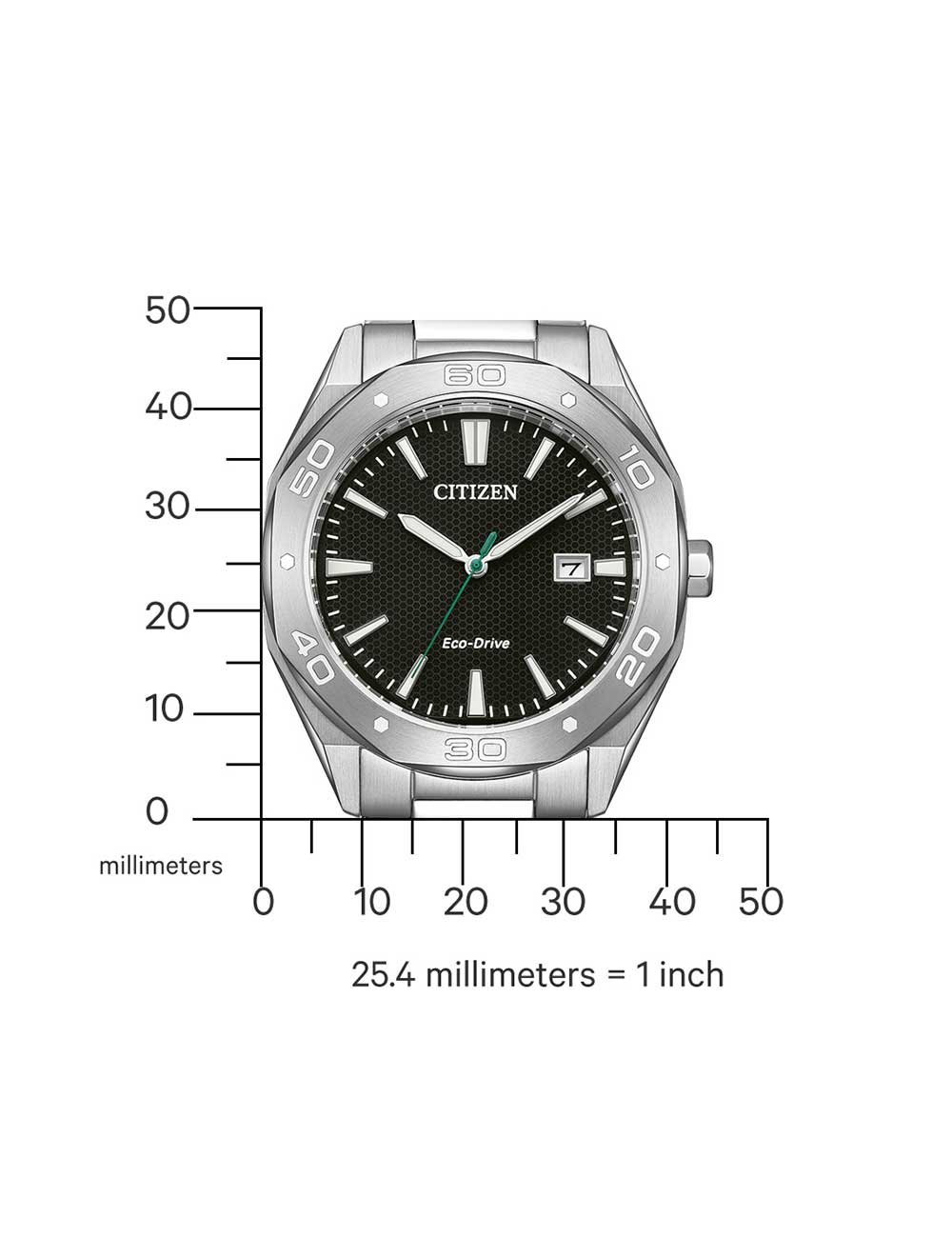 CITIZEN BM7631-52E Analoguhr Armbanduhr 46 mm ansicht-3