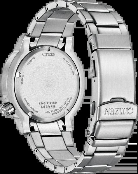 CITIZEN BN0165-55L Analoguhr Armbanduhr 44 mm ansicht-2
