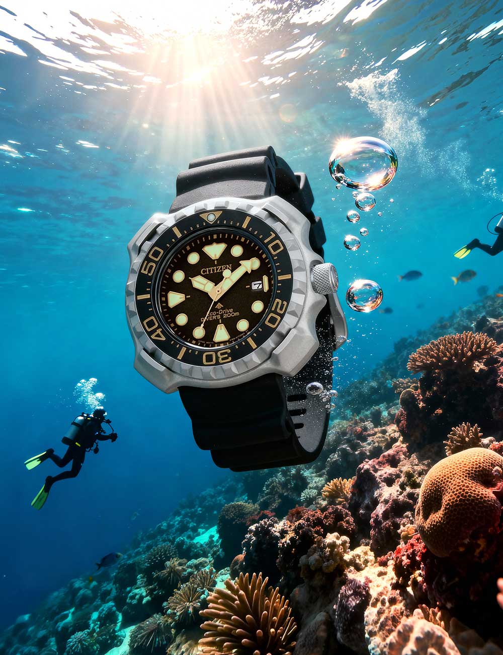 CITIZEN BN0220-16E Analoguhr Armbanduhr 40 mm ansicht-2