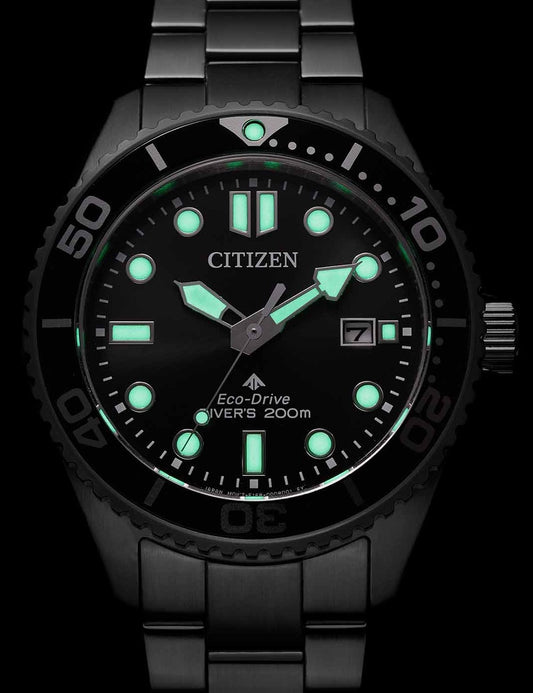 CITIZEN Herren Quarzuhr mit Datum aus Kunststoff 43 mm BN0261-51E – Produktansicht