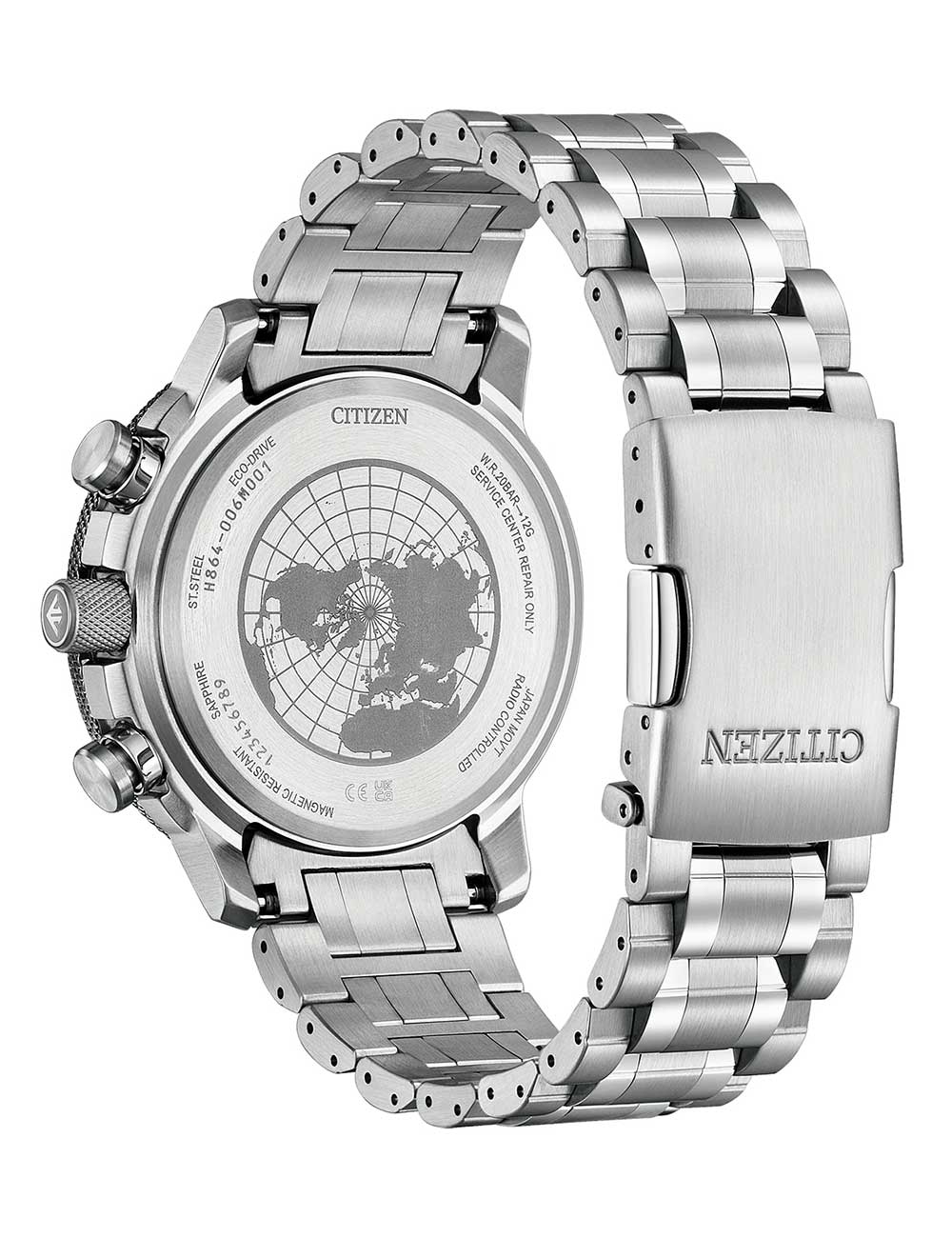 CITIZEN BY3006-53E Radio-controlled Armbanduhr 46 mm ansicht-2