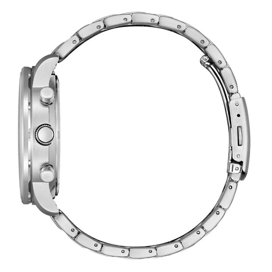 CITIZEN Herren Chronograph Armbanduhr aus Edelstahl mit SS Bracelet 44 mm CA4500-91L – Produktansicht