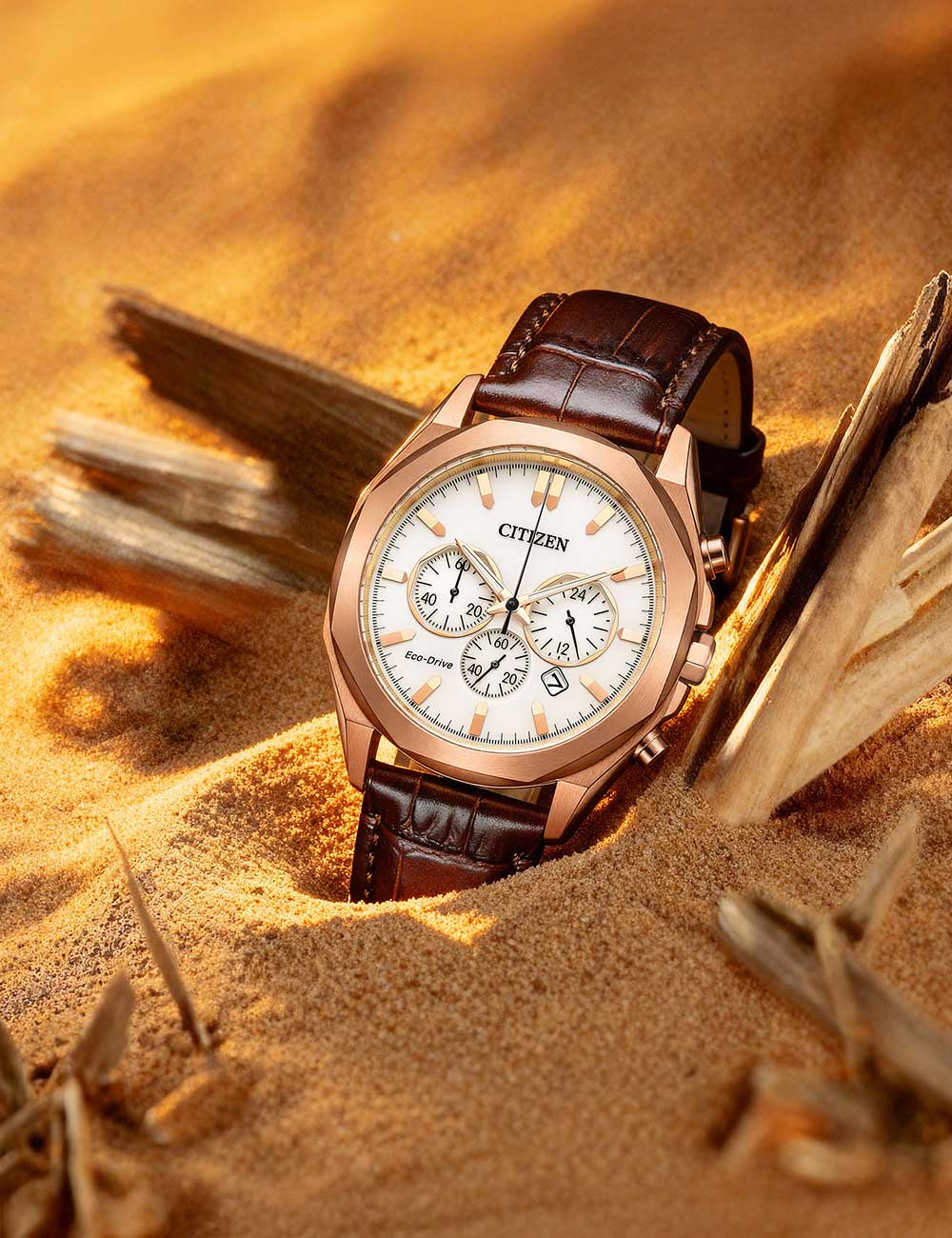 CITIZEN CA4593-15A Analoguhr Armbanduhr ansicht-2