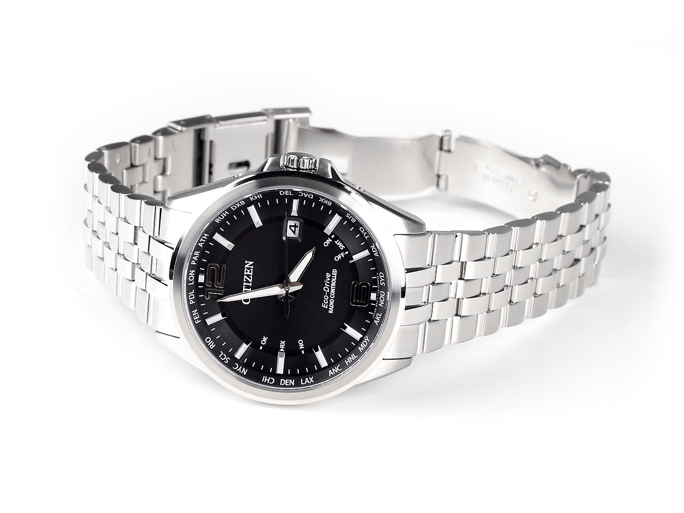 CITIZEN CB0010-88E Analoguhr Armbanduhr 46 mm ansicht-3
