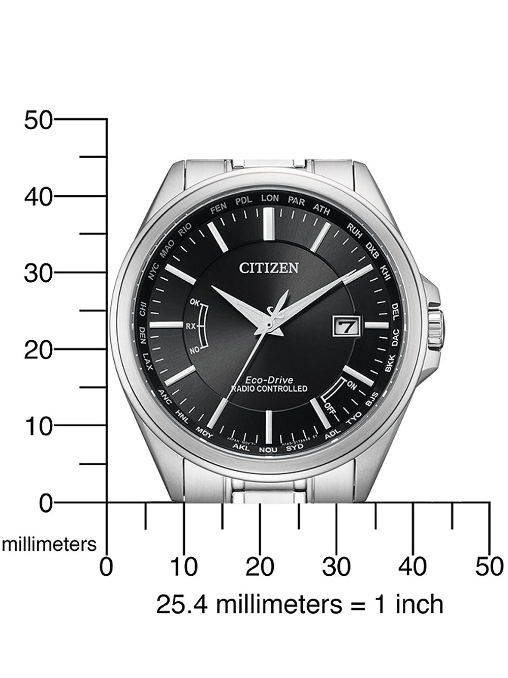 CITIZEN CB0250-84E Analoguhr Armbanduhr ansicht-3