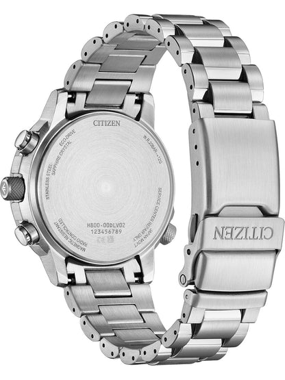 CITIZEN CRONO PILOT AT8300-58L Analoguhr Armbanduhr 43 mm ansicht-2