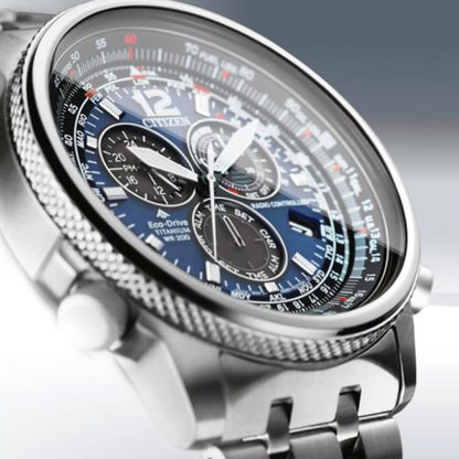 CITIZEN CRONO PILOT SUPER TITANIUM CB5850-80L Armbanduhr ansicht-3