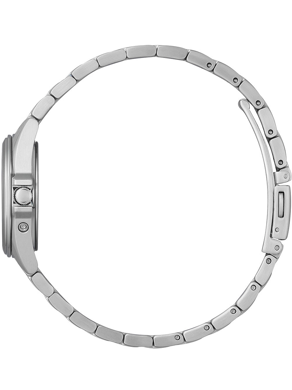 CITIZEN Damen Quarzuhr mit Datum aus Kunststoff 43 mm EC1180-81L – Produktansicht