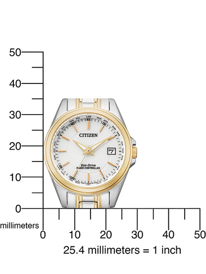 CITIZEN EC1186-85A Analoguhr Armbanduhr 43 mm ansicht-3