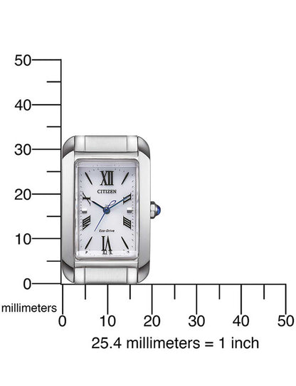 CITIZEN EL SQUARE EW5620-55A Armbanduhr ansicht-3