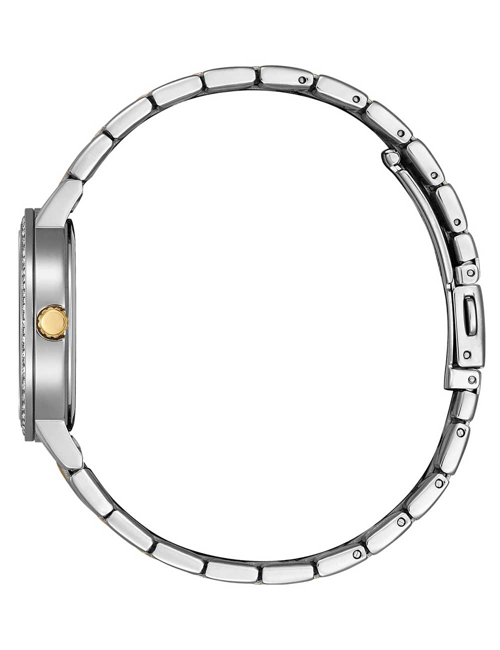 CITIZEN Damen Quarzuhr mit Datum aus Kunststoff 46 mm EL3106-59D – Produktansicht