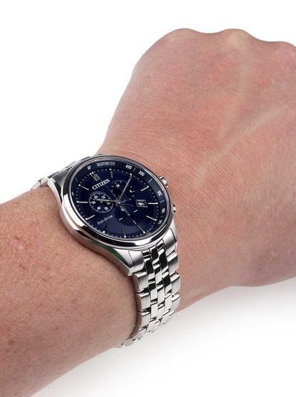 CITIZEN ELEGANT CHRONO AT2141-52L Analoguhr Armbanduhr 46 mm ansicht-3
