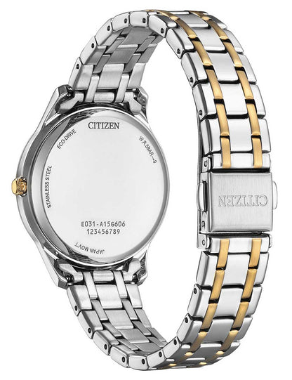 CITIZEN EM0416-78A Analoguhr Armbanduhr 46 mm ansicht-2