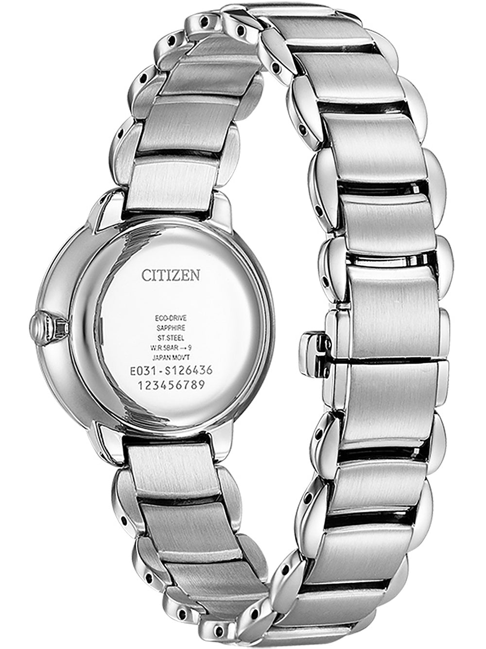 CITIZEN EM0920-86L Analoguhr Armbanduhr 46 mm ansicht-2