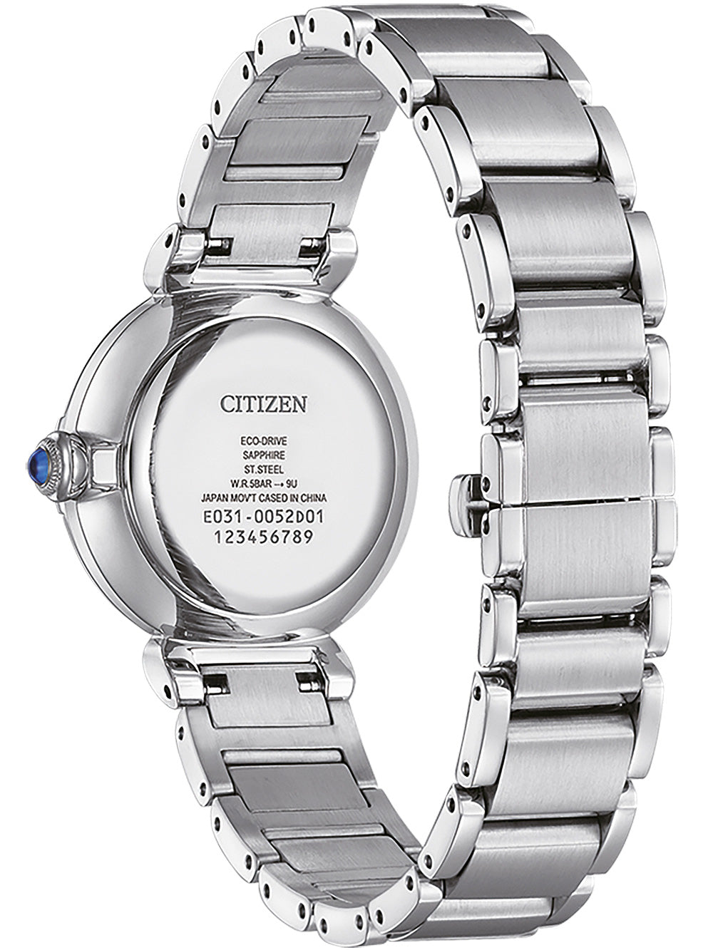 CITIZEN Damen Quarzuhr aus Kunststoff 46 mm EM1060-87N – Detailansicht