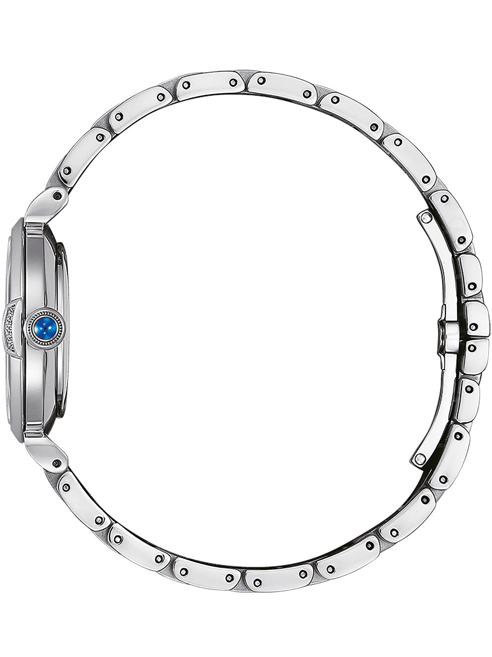 CITIZEN Damen Quarzuhr aus Kunststoff 46 mm EM1060-87N – Produktansicht