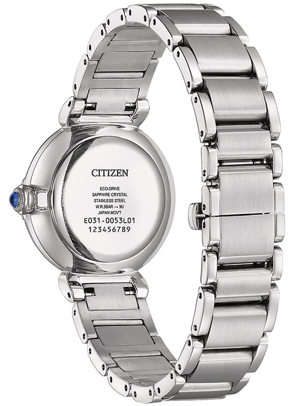 CITIZEN EM1070-83A Analoguhr Armbanduhr 39 mm ansicht-2