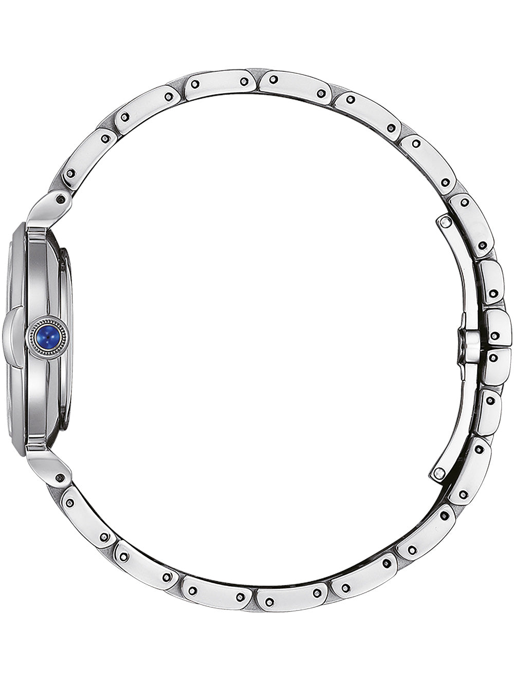 CITIZEN Damen Quarzuhr aus Kunststoff 46 mm EM1070-83D – Produktansicht