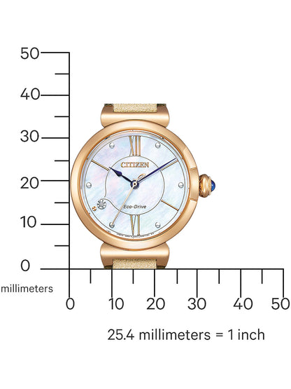 CITIZEN EM1073-18D Analoguhr Armbanduhr ansicht-3