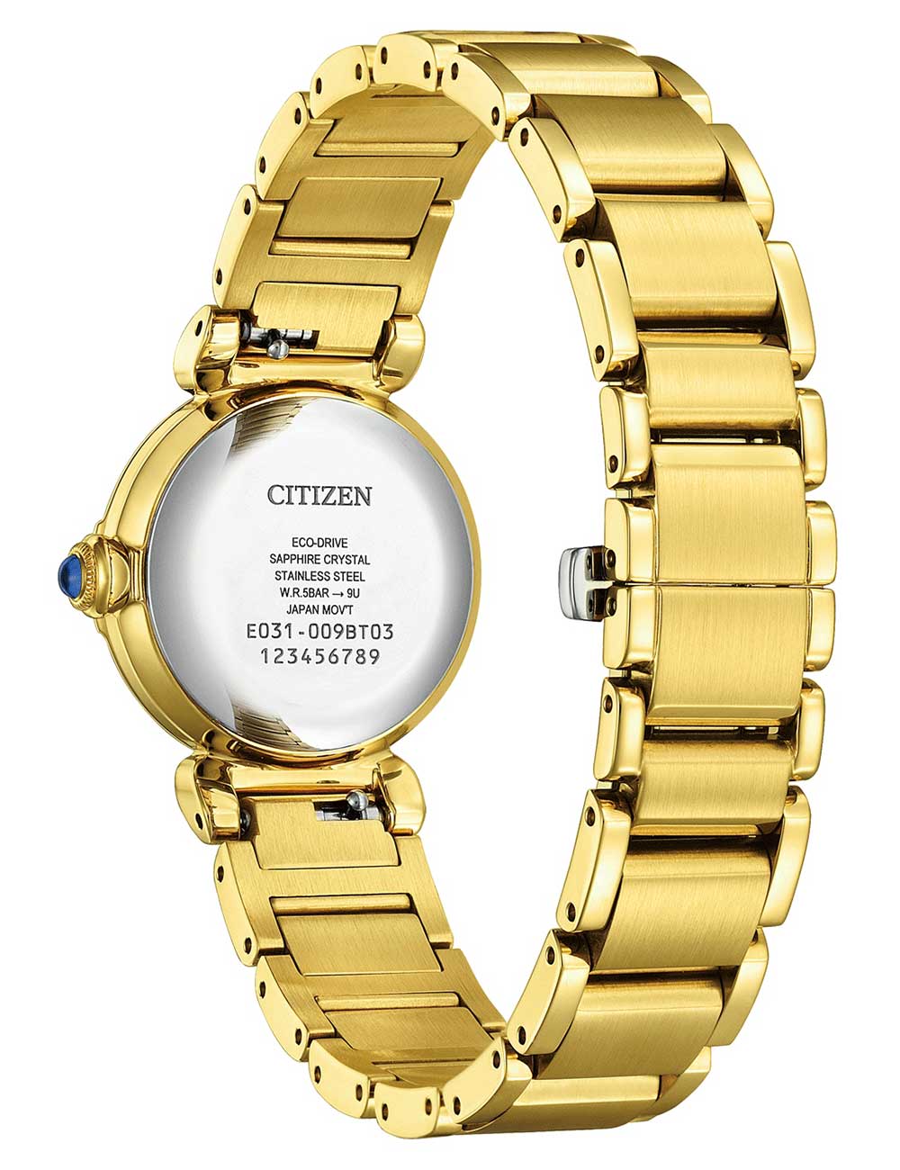 CITIZEN EM1132-88H Analoguhr Armbanduhr 43 mm ansicht-2