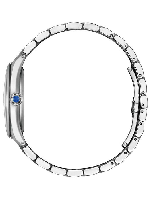 CITIZEN Damen Quarzuhr aus Kunststoff 46 mm EM1140-80X – Produktansicht