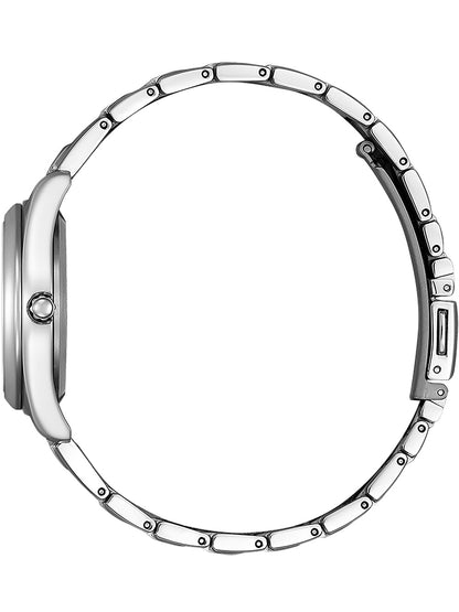 CITIZEN Damen Quarzuhr mit Datum aus Kunststoff 46 mm EW2601-81L – Produktansicht